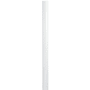 Generation Lighting 84 Inch Tall Outdoor Steel Post White